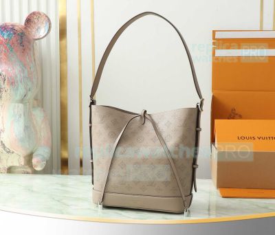 High Quality Clone L--V Flore Mahina Women Beige Handbag 